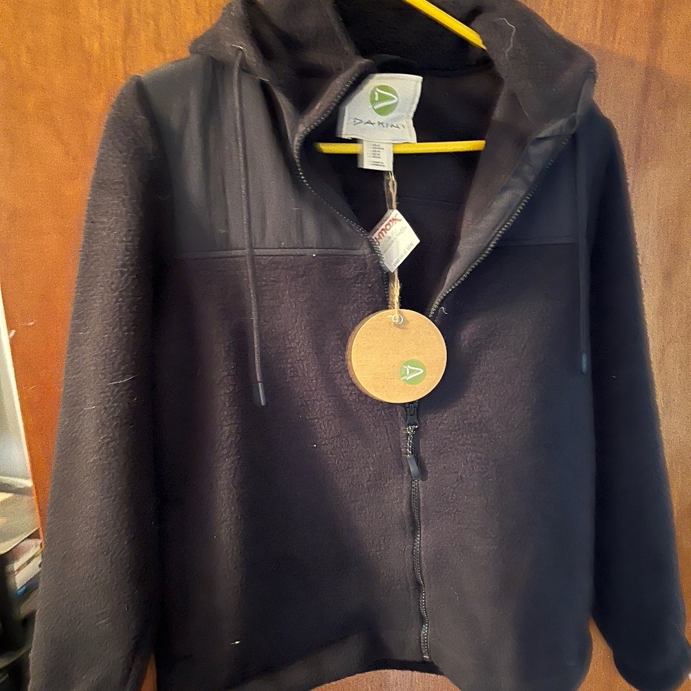 Dakini black fleece jacket U.S. size medium